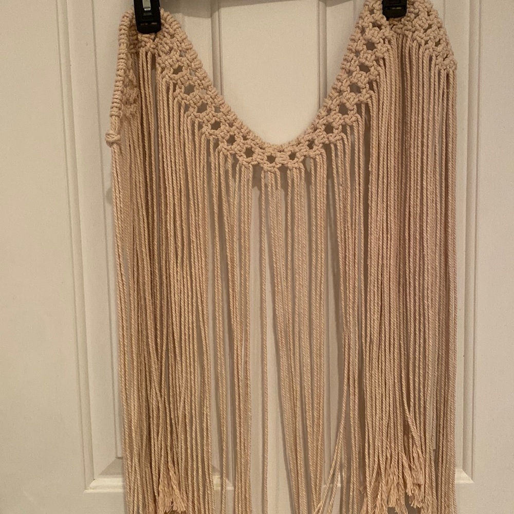 Macrame Belt/Swimsuit Coverup